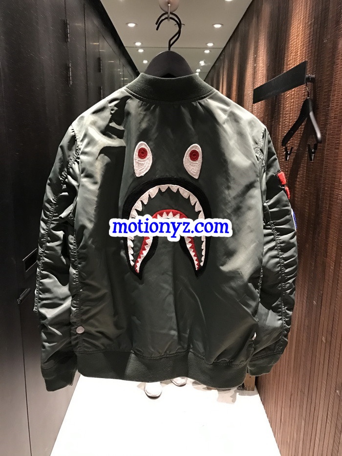 Green Bape Bomber